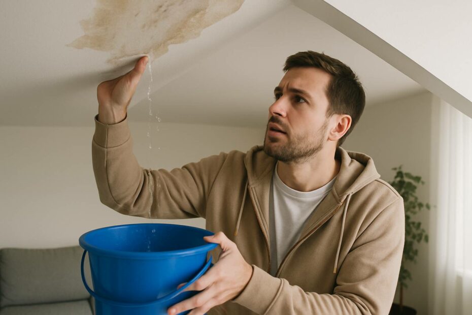 Que faire en urgence en cas de fuite de toiture