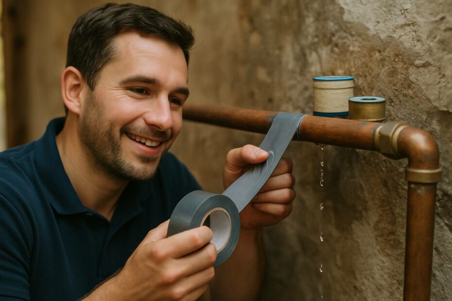 Le top des matériaux pour réparer durablement une fuite