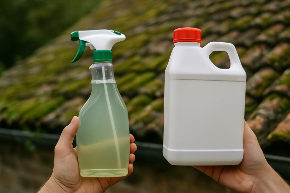 Produit naturel vs produit chimique : que choisir pour le démoussage ?
